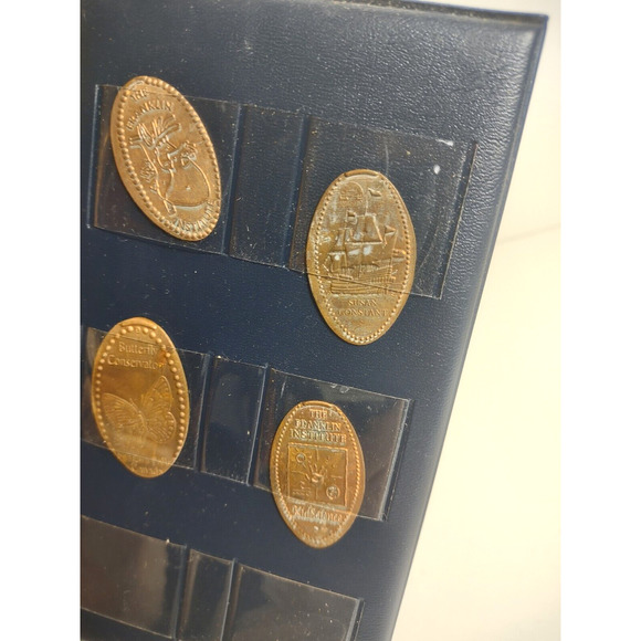 United States Pressed Penny Collector Album Second Edition Franklin Institute - Picture 5 of 7